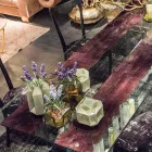 Vaza modernă din sticlă de interior, fabricată manual în Italia - Eagle Viadurini