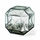 Vaza modernă din sticlă de interior, fabricată manual în Italia - Eagle Viadurini