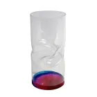 Vasă modernă din cristal acrilic răsucite diverse finisaje - țigară Viadurini