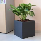 Ghiveci sau despărțitor pătrat de grădină Trei Culori Fabricat în Italia - Plante Viadurini