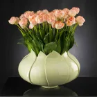 Vază ornamentală modernă din ceramică colorată realizată manual în Italia - Onix Viadurini