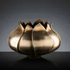 Vază ornamentală modernă din ceramică colorată realizată manual în Italia - Onix Viadurini