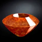 Vaza ornamentală modernă din polietilenă colorată Made in Italy - Cherestea Viadurini