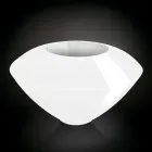 Vaza ornamentală modernă din polietilenă colorată Made in Italy - Cherestea Viadurini