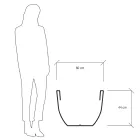 Vas fluorescent pentru interior sau exterior 3 dimensiuni Made in Italy - Fluos Viadurini