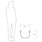 Vas fluorescent pentru interior sau exterior 3 dimensiuni Made in Italy - Fluos Viadurini