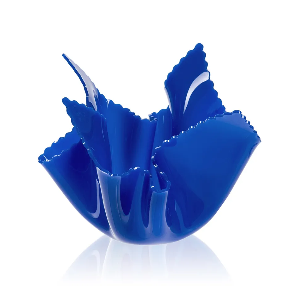 Vază din plexiglas colorat drapat reciclabil 2 bucăți 2 dimensiuni - Gabria Viadurini