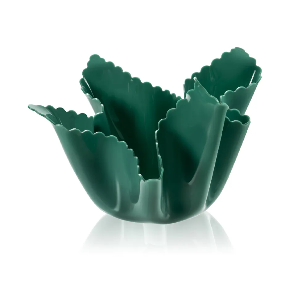 Vază din plexiglas colorat drapat reciclabil 2 bucăți 2 dimensiuni - Gabria Viadurini