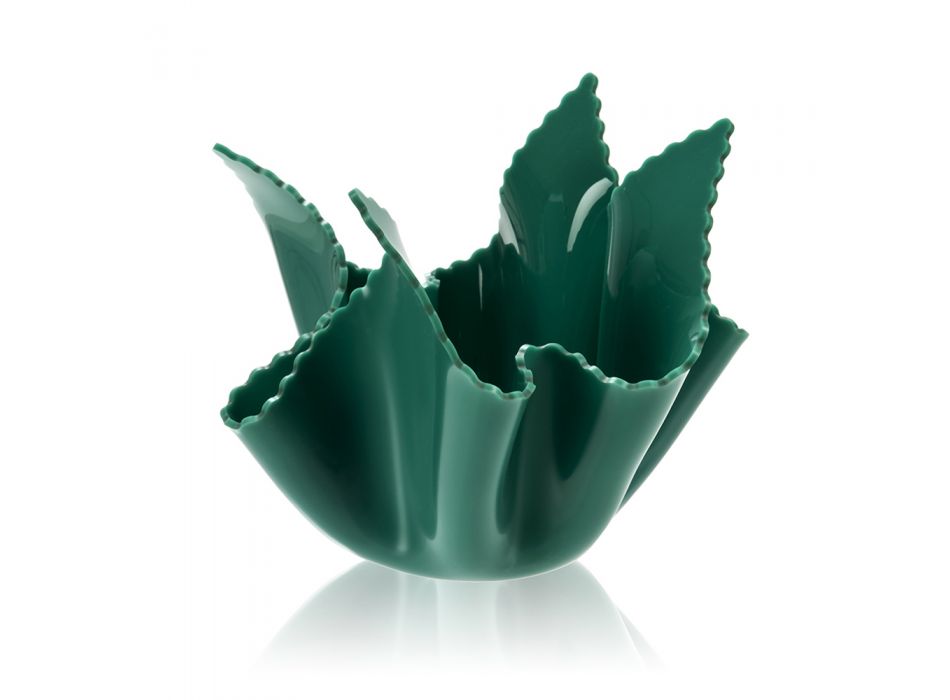 Vază din plexiglas colorat drapat reciclabil 2 bucăți 2 dimensiuni - Gabria Viadurini