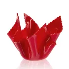 Vază din plexiglas colorat drapat reciclabil 2 bucăți 2 dimensiuni - Gabria Viadurini