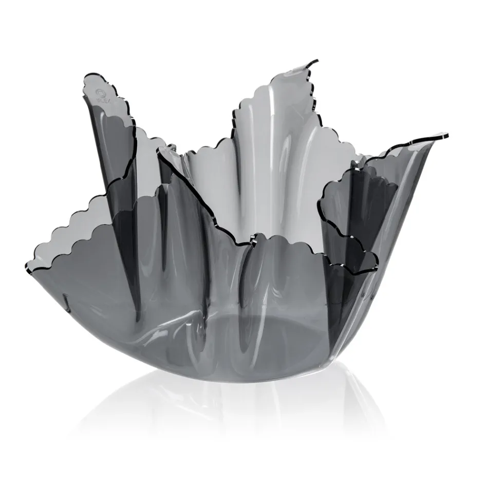 Vază din plexiglas colorat drapat reciclabil 2 bucăți 2 dimensiuni - Gabria Viadurini