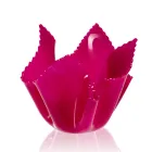 Vază din plexiglas colorat drapat reciclabil 2 bucăți 2 dimensiuni - Gabria Viadurini