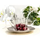 Vază din plexiglas colorat drapat reciclabil 2 bucăți 2 dimensiuni - Gabria Viadurini