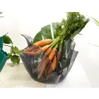 Vază din plexiglas colorat drapat reciclabil 2 bucăți 2 dimensiuni - Gabria Viadurini