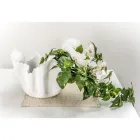 Vază din plexiglas colorat drapat reciclabil 2 bucăți 2 dimensiuni - Gabria Viadurini