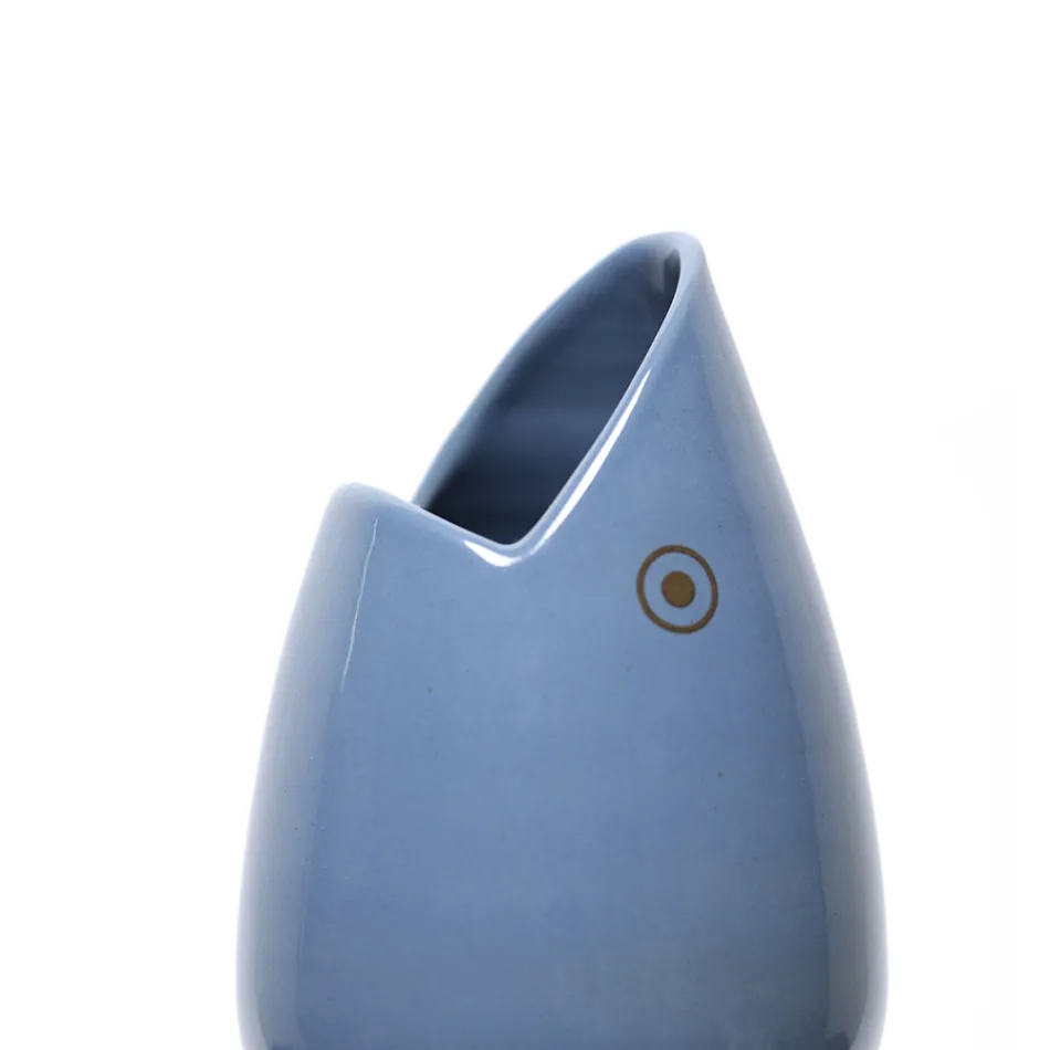 Vasă cu flori din ceramică realizată manual în Italia - Ton Viadurini