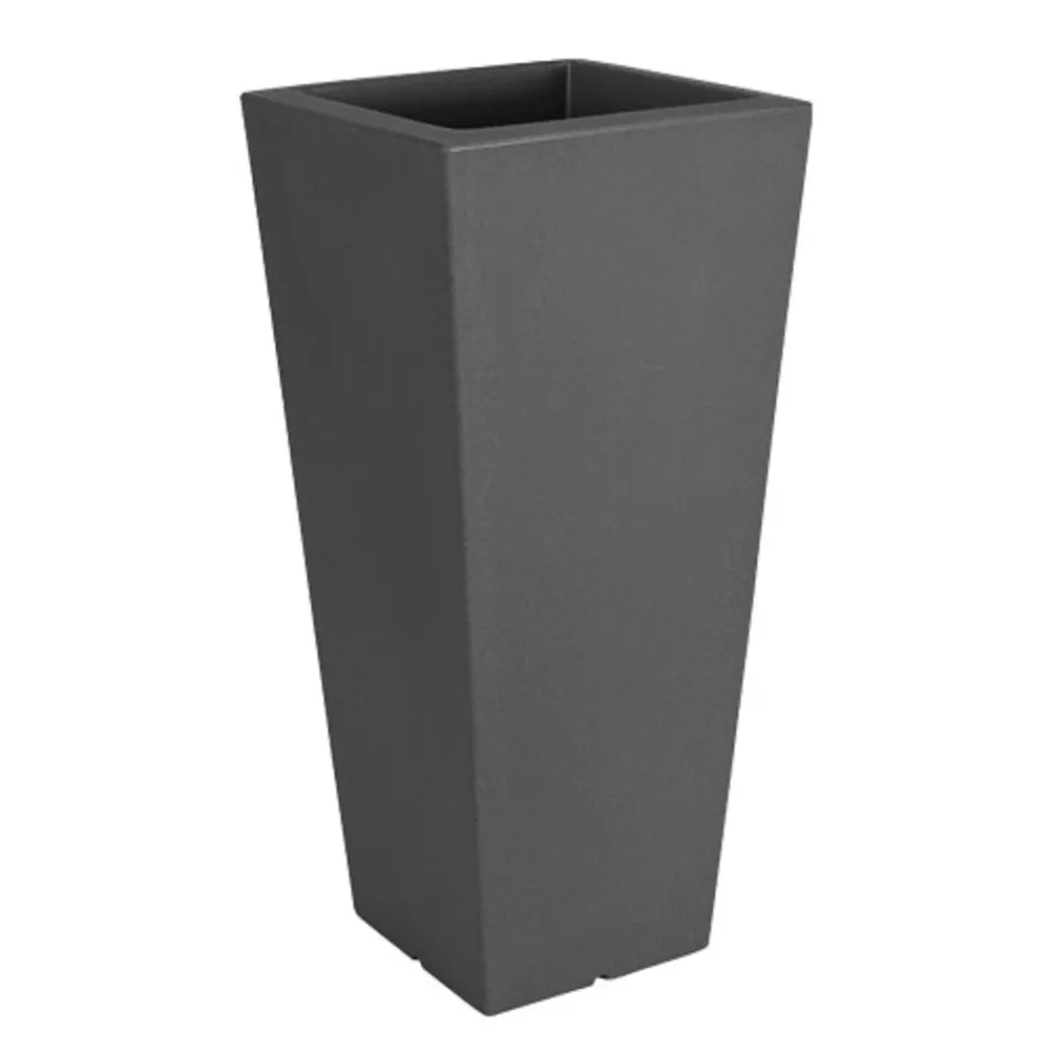 Vaza de gradina patrata fluorescenta cu lumina Made in Italy - Avanas Viadurini