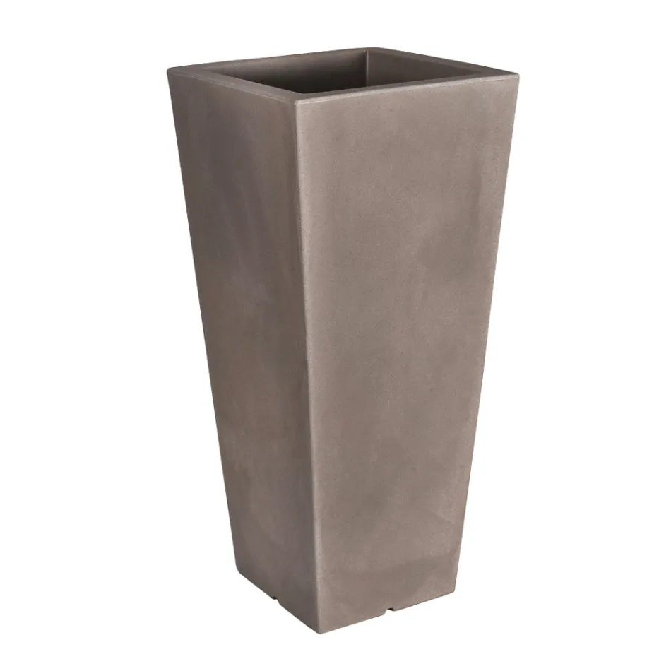 Vaza de gradina patrata fluorescenta cu lumina Made in Italy - Avanas Viadurini