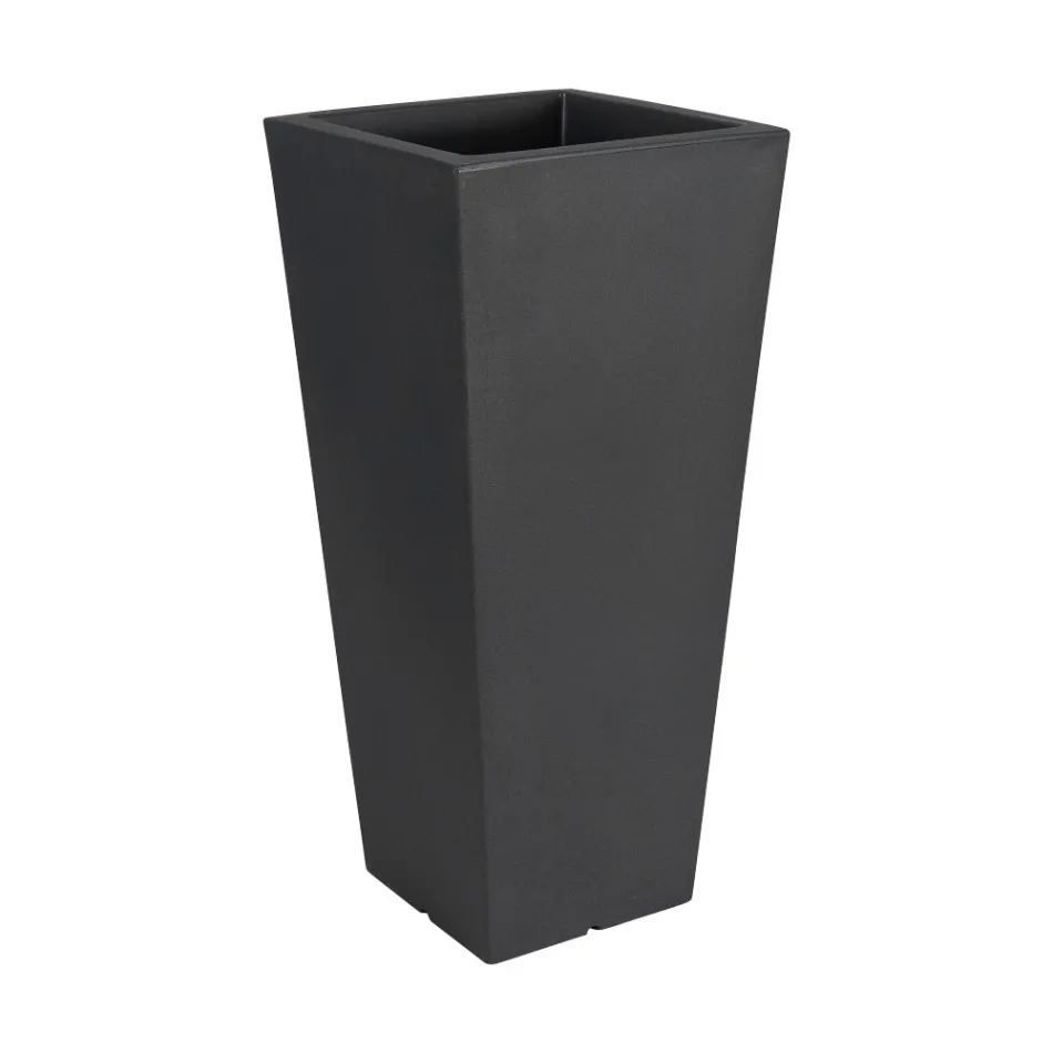 Vaza de gradina patrata fluorescenta cu lumina Made in Italy - Avanas Viadurini