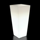 Vaza de gradina patrata fluorescenta cu lumina Made in Italy - Avanas Viadurini