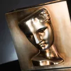 Vaza dreptunghiulară modernă din ceramică colorată realizată manual în Italia - Lucas Viadurini