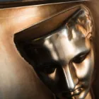 Vaza dreptunghiulară modernă din ceramică colorată realizată manual în Italia - Lucas Viadurini