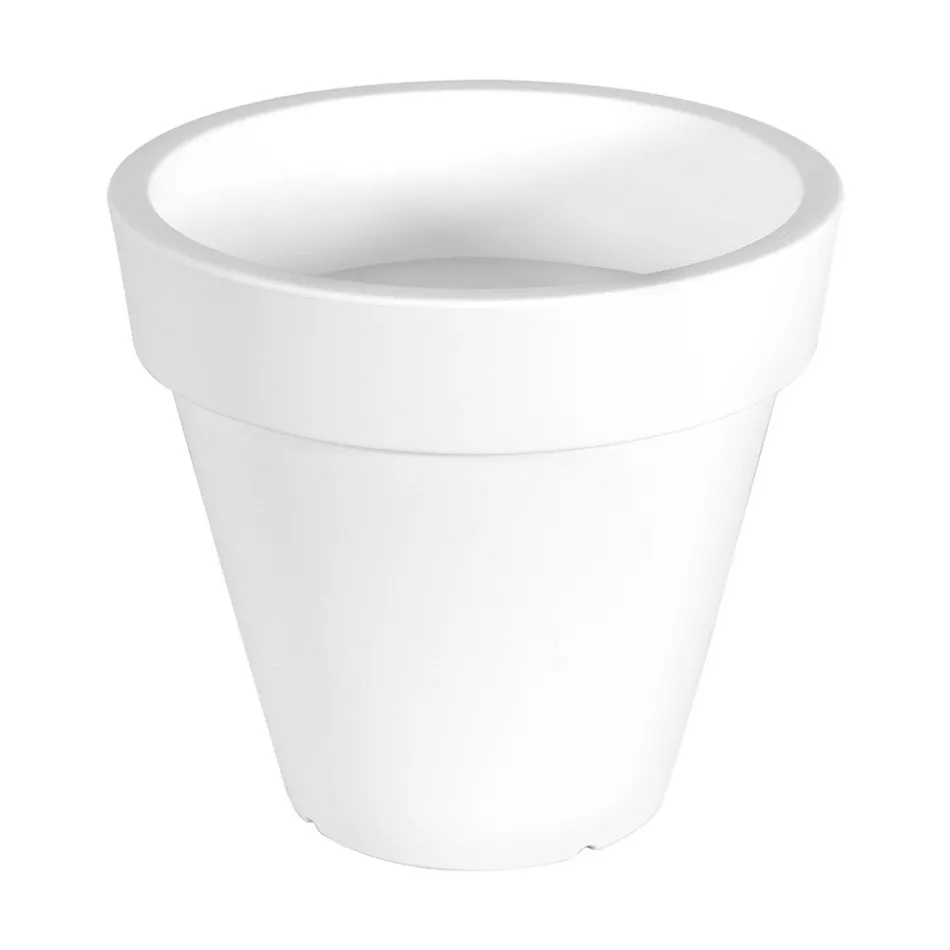 Vaza de gradina rotunda colorata sau cu iluminare Made in Italy - Avanas Viadurini