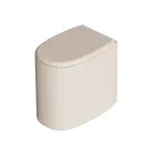 Vas de toaletă ceramic, de podea, în diferite culori, fabricat în Italia - Girl Viadurini