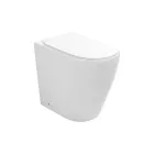 Toaletă ceramică Oleander cu sistem de acționare glisant și capac cu închidere silențioasă Viadurini