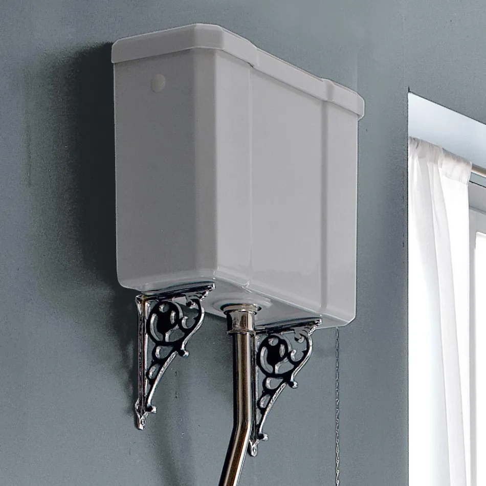 Vas de ceramică cu casetă fabricat în Italia - Marwa Viadurini