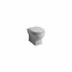 Vas moderne de suspensie WC alb 54x36 Stil ceramice Made in Italy Viadurini