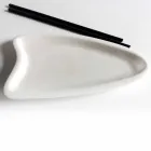 Tava de bucătărie fabricată manual din marmură albă de Carrara Fabricată în Italia - Portos Viadurini