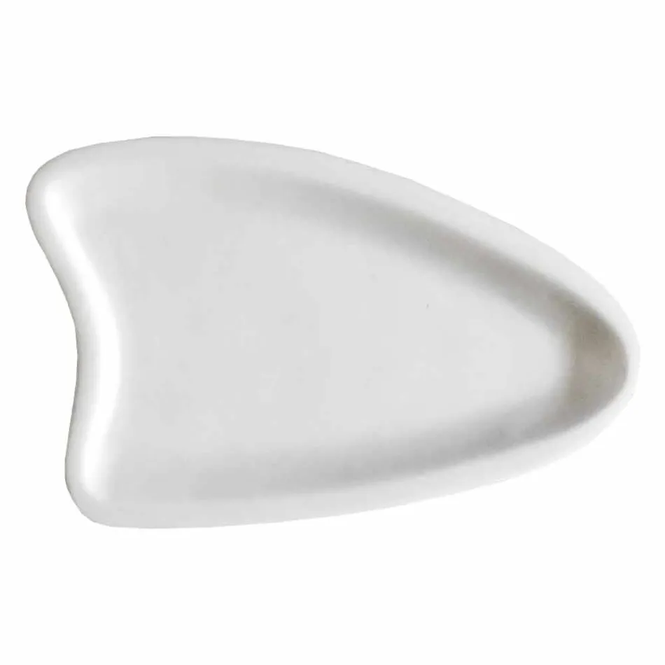 Tava de bucătărie fabricată manual din marmură albă de Carrara Fabricată în Italia - Portos Viadurini