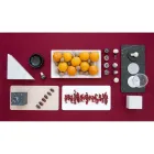 Tavă dreptunghiulară din marmură albă de Carrara Fabricată în Italia - Vassili Viadurini