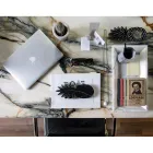 Tavă dreptunghiulară din marmură albă de Carrara Fabricată în Italia - Vassili Viadurini