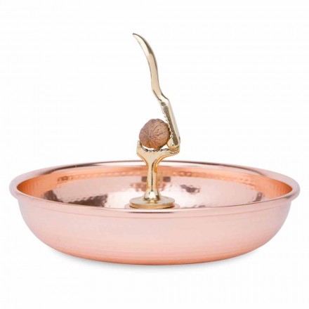 Tava spargător de nuci din cupru conservat manual, de 28 cm - Paronzo Viadurini