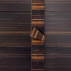 Grilli Zarafa dulap din lemn masiv cu 2 uși fabricate în Italia de design Viadurini