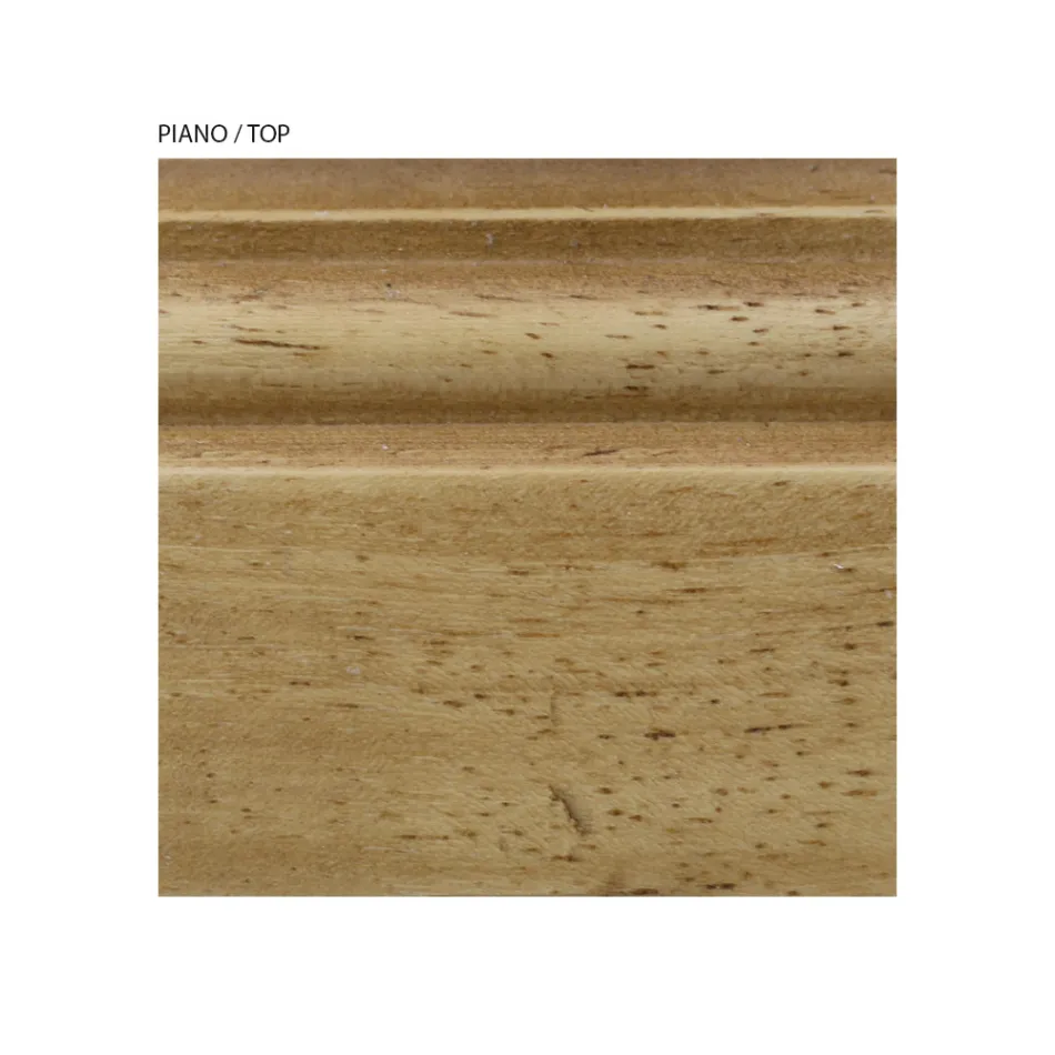 Vitrina din lemn cu 1 sertar, 2 usi si 2 rafturi Made in Italy - Nanna Viadurini