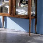 Vitrina din lemn masiv Toulipier Made in Italy - Chantico Viadurini