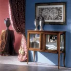 Vitrina din lemn masiv Toulipier Made in Italy - Chantico Viadurini