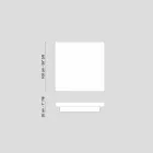 VG masuta de cafea de designer tendință de fibre de lemn Loft Cadeau Viadurini