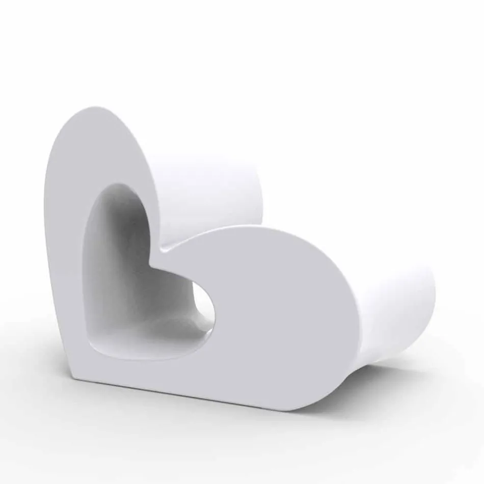 Vondom Agatha fotoliu de design modern din polietilenă colorată Viadurini