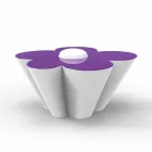 Vondom Agatha masă exterioară de design în polietilenă colorată Viadurini