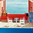 Vondom Delta scaun modern din polipropilenă de design Viadurini