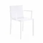 Scaun Vondom Quartz cu cotiere de design modern Viadurini