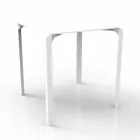 Vondom Quartz masă pătrată în aer liber de design modern Viadurini