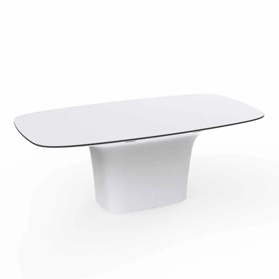 Vondom Ufo masă exterioară de design exterior L200xP100 cm Viadurini