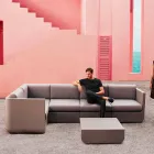 Vondom Ulm compoziție design taupe grădină lounge Viadurini