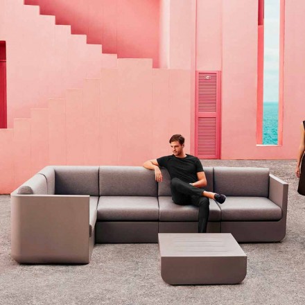 Vondom Ulm compoziție design taupe grădină lounge Viadurini
